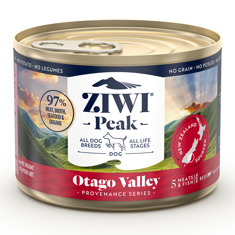 ZIWI滋益巅峰奥塔哥山谷系列牛肉鹿肉狗罐头170G/罐